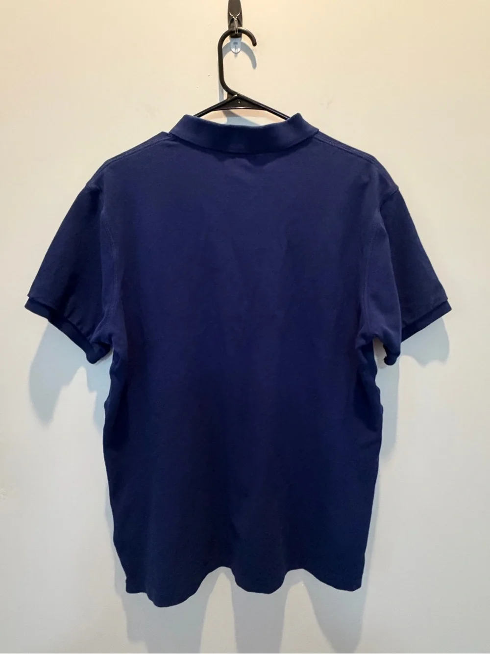 Vintage Ralph Lauren Shirt Mens M/L Navy Yacht Club Sailing Nautical Polo